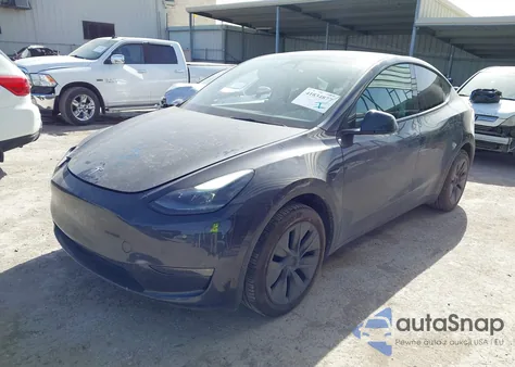 2024 Tesla Model Y Long Range Dual Motor All-Wheel Drive из США, поврежденный, VIN 7SAYGDEE4RA299775